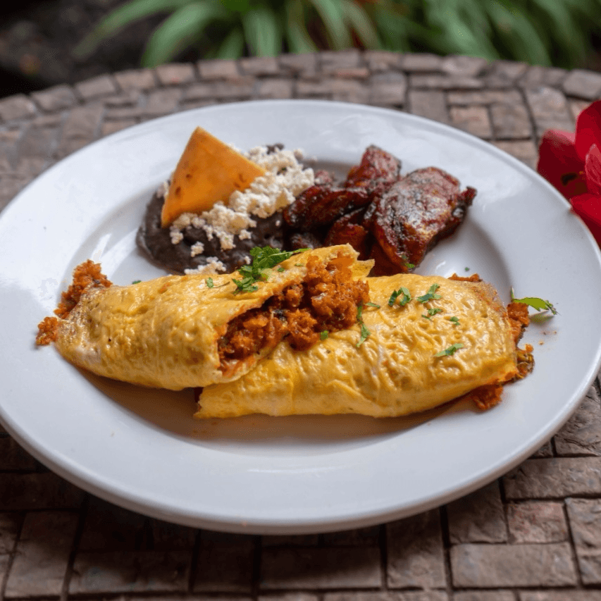 Omelette Elige 2 Ingredientes