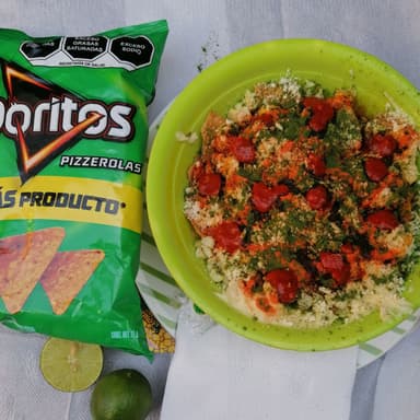 Dori Esquites Pizzerola Navideño 500 ml