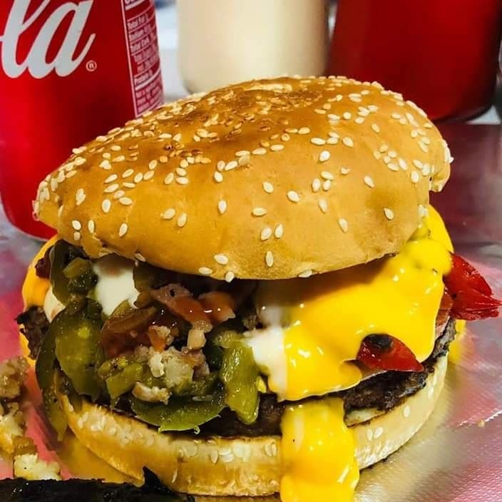 Hamburguesa jalapeño