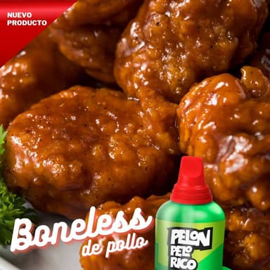 5 Piezas Boneless de pelon pelo rico