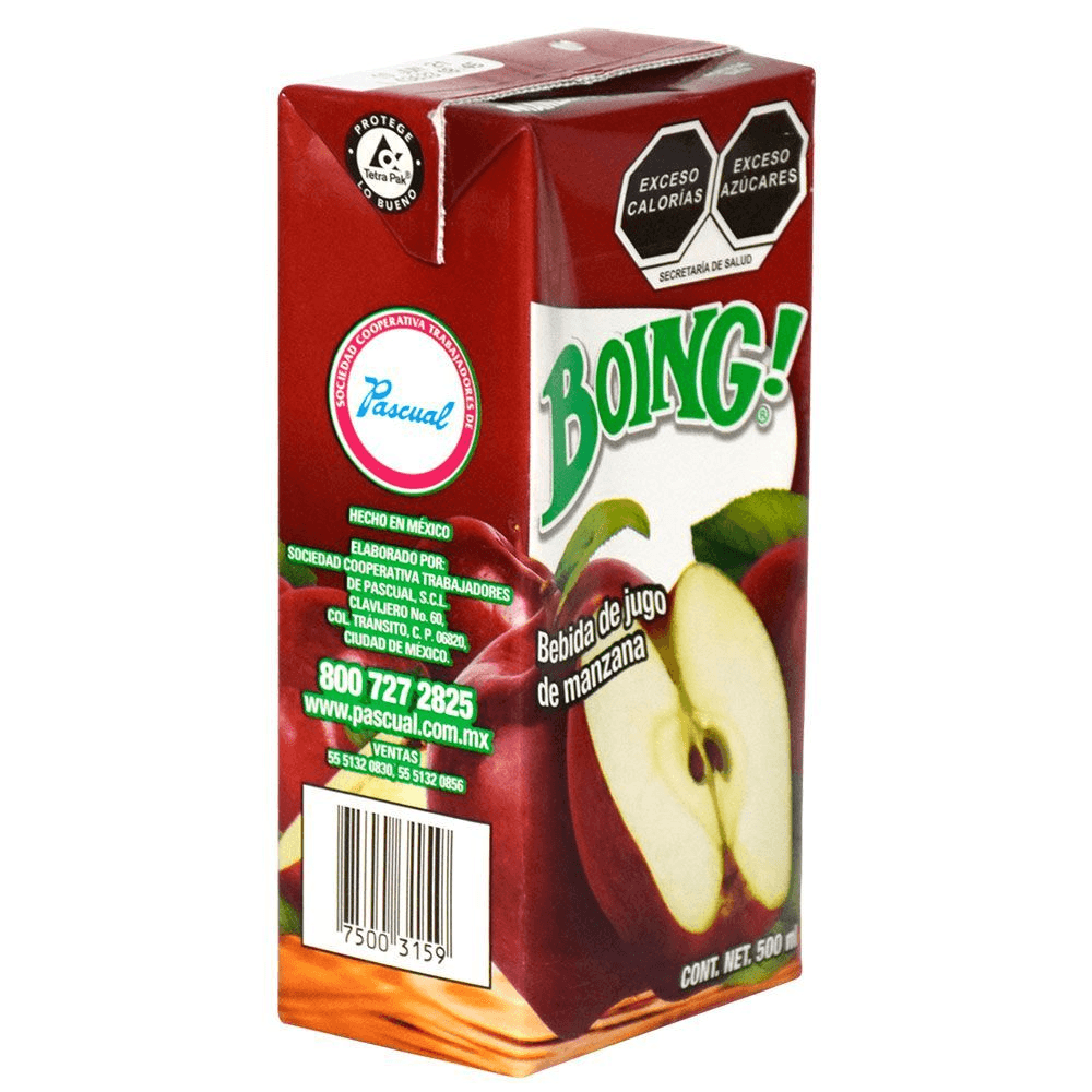 Boing de Manzana 500 Ml