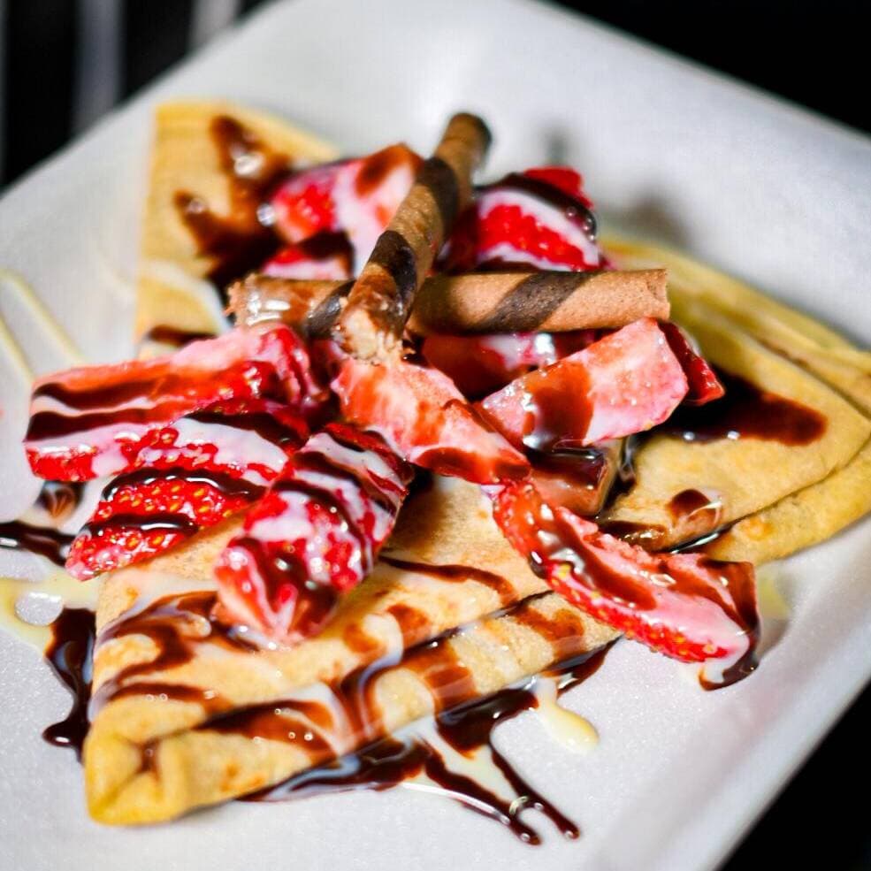 CREPA DE NUTELLA CON FRESAS