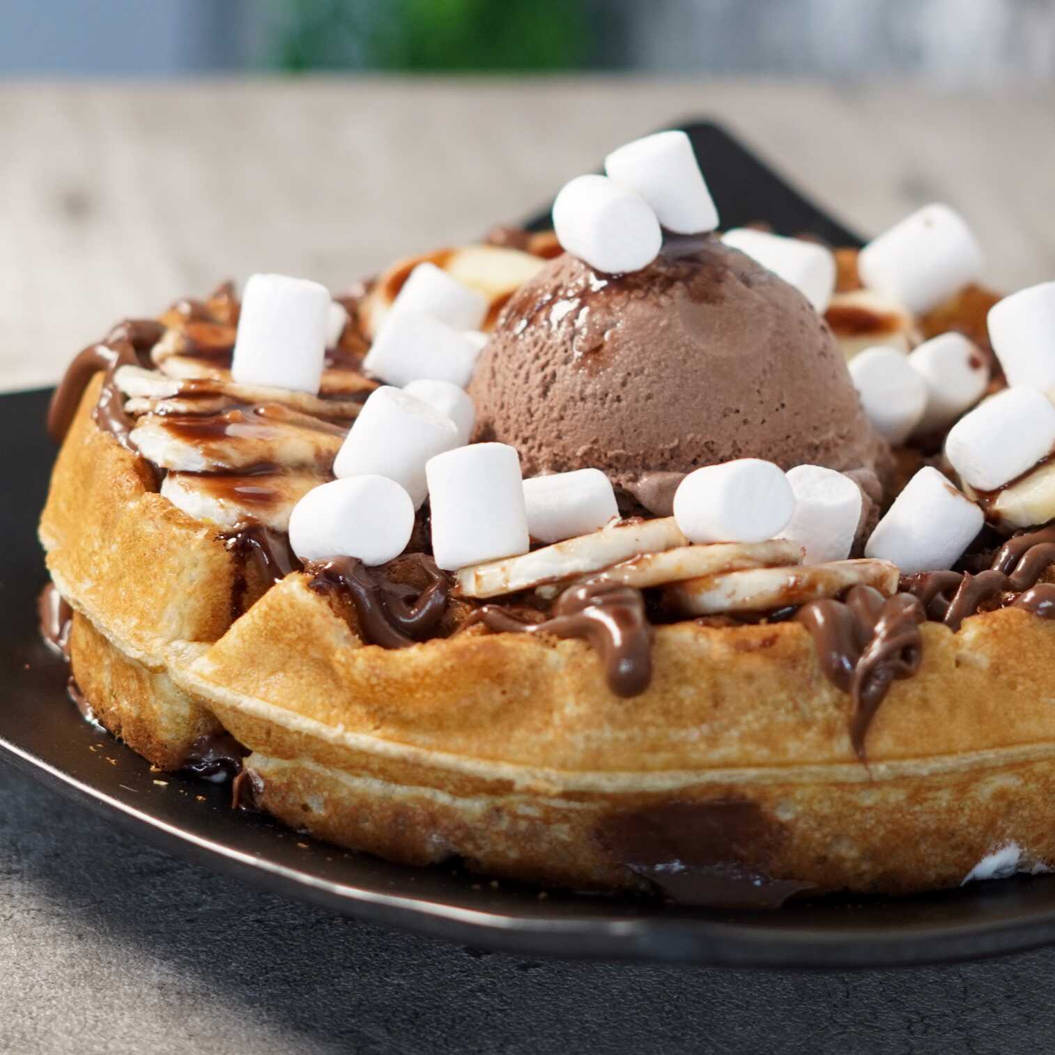 Waffle Chocobanana