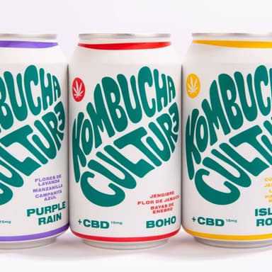 Kombucha con CBD