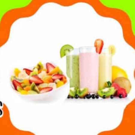 Licuado 2 ingredientes + Coctel de Frutas