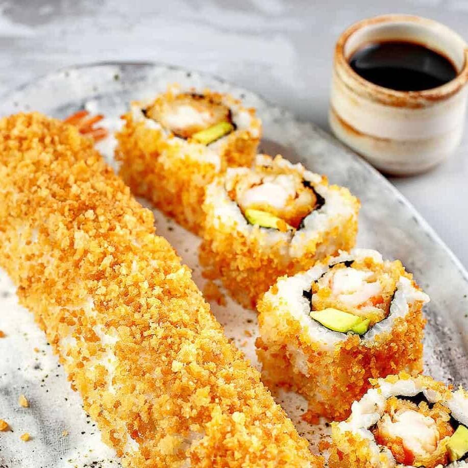 Salmón Crispy Apanado Roll