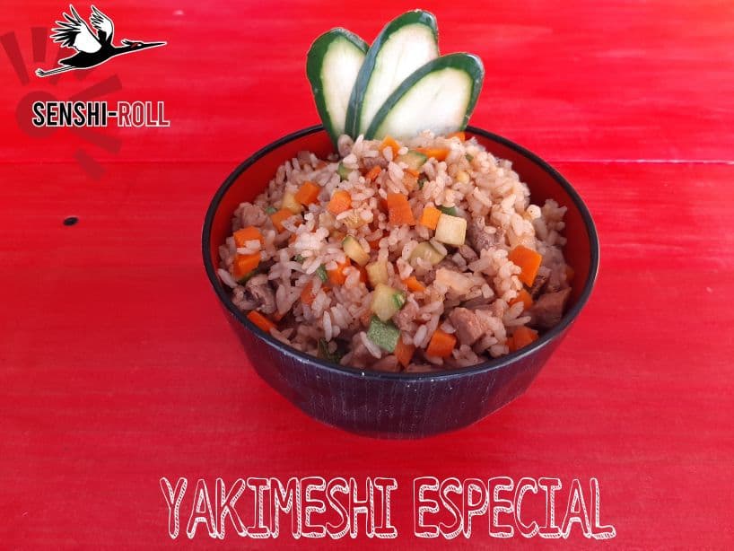 Yakimeshi vegetariano