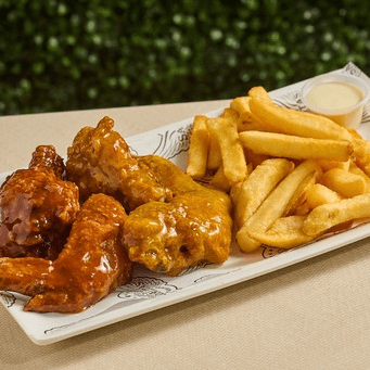 Combo 1 (Alitas + Papas + Gaseosa)