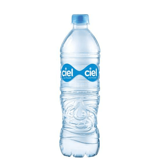 Agua Natural Embotellada 600 Ml.