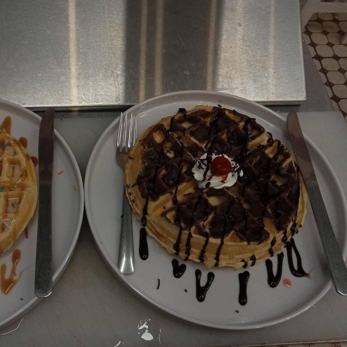 Waffle sencillo