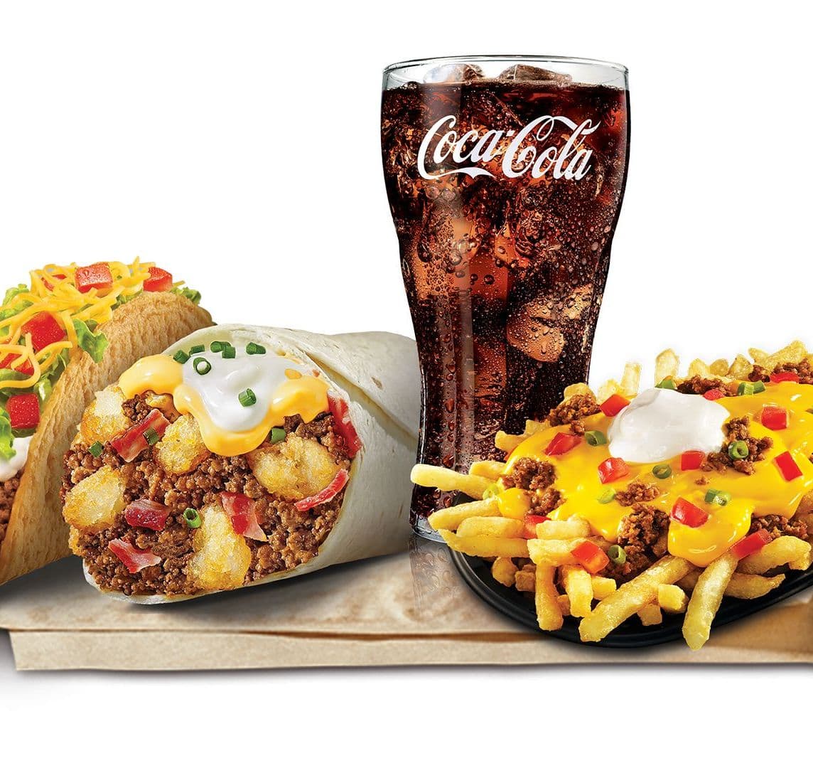 Combo de Bacon Cheddar Burrito