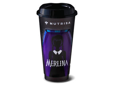 Vaso Merlina negro