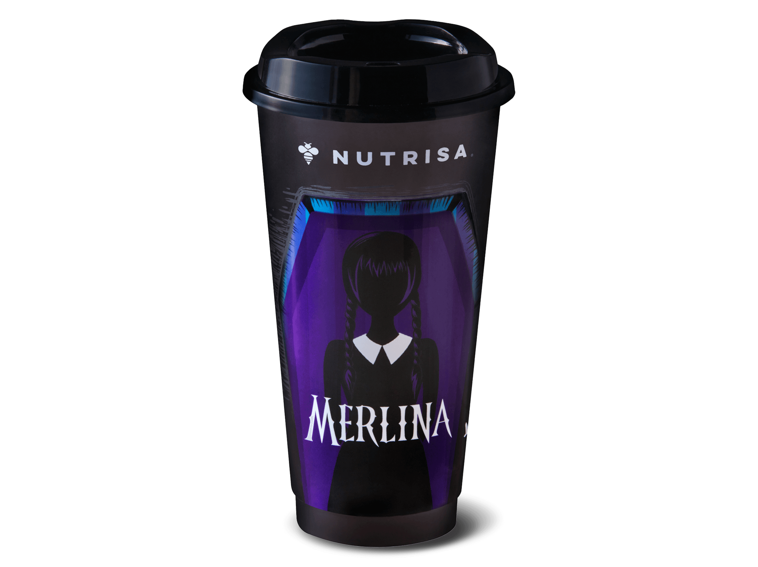 Vaso Merlina negro