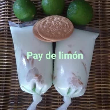 Hielito gourmet de pay de limón 🍋