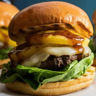 Hamburguesa Doble Hawaiana