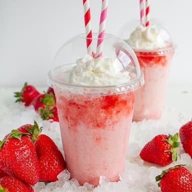 Frappé de Fresa