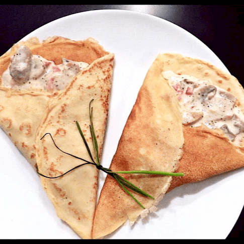 Crepe  Pollo Tocineta