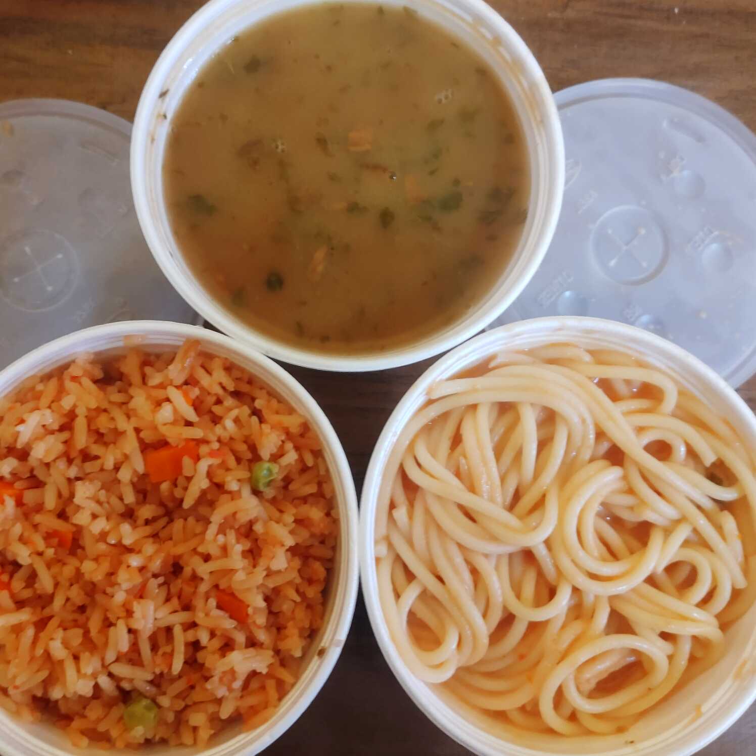 1/2 LT. DE ARROZ O SPAGHETTI O FRIJOLES CHARROS