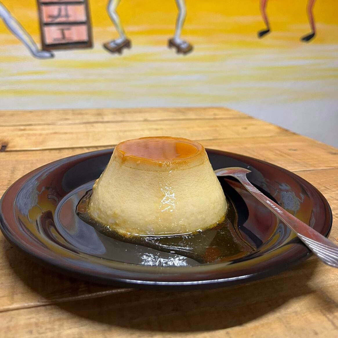 Flan Napolitano