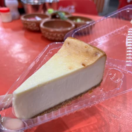 Rebanada de Cheese Cake New York