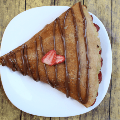 Crepa Dulce de 2 Ingredientes