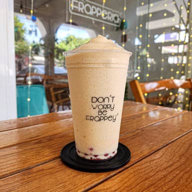 Mango Berry Leche Frappe 16 Oz