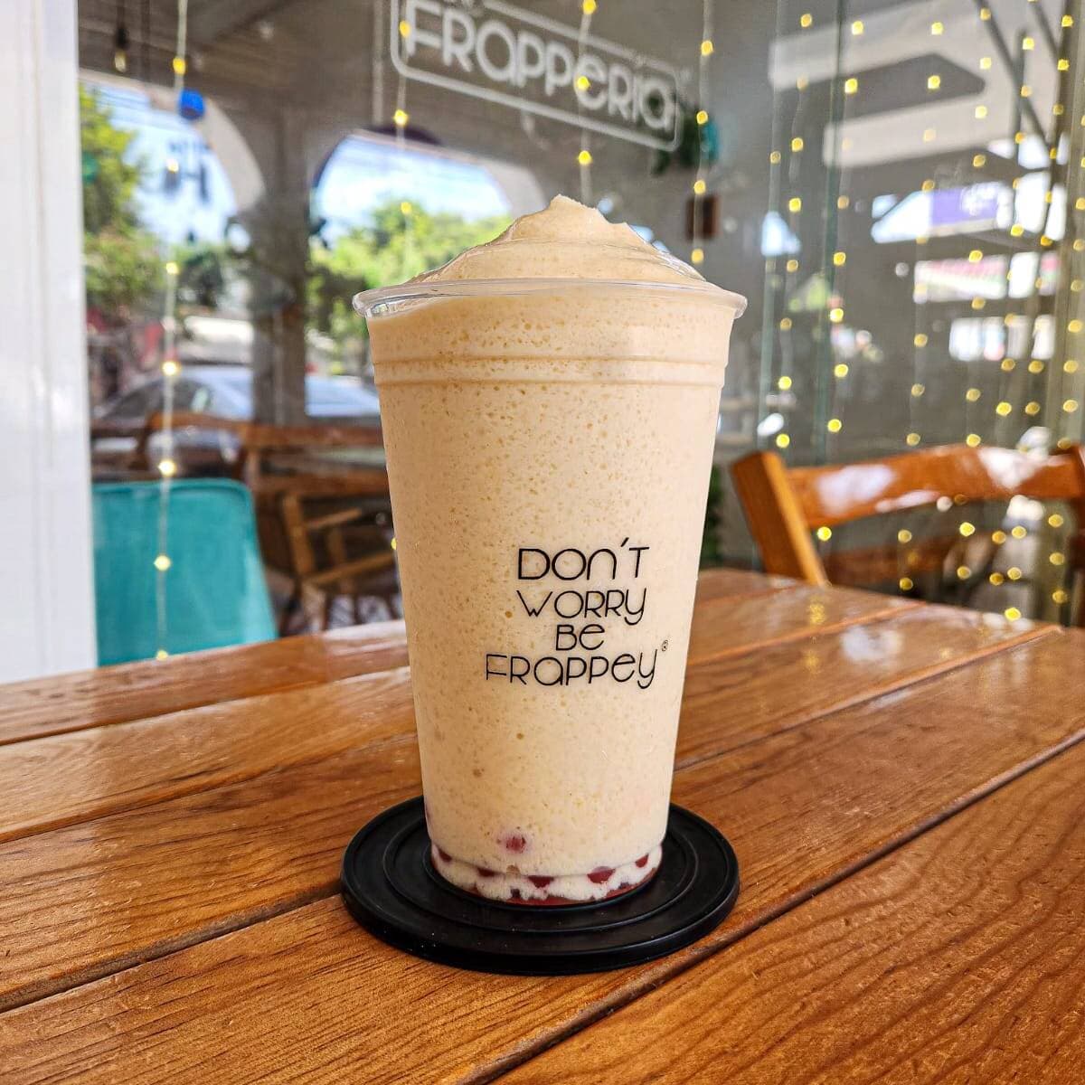 Mango Berry Leche Frappe 16 Oz