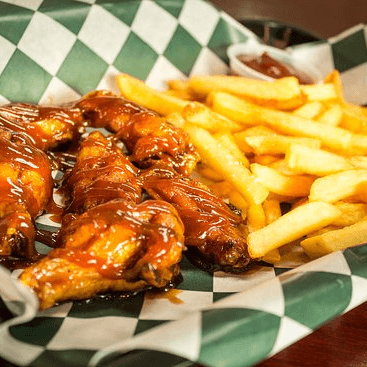 Alitas al BBQ CHILTEPIN.
