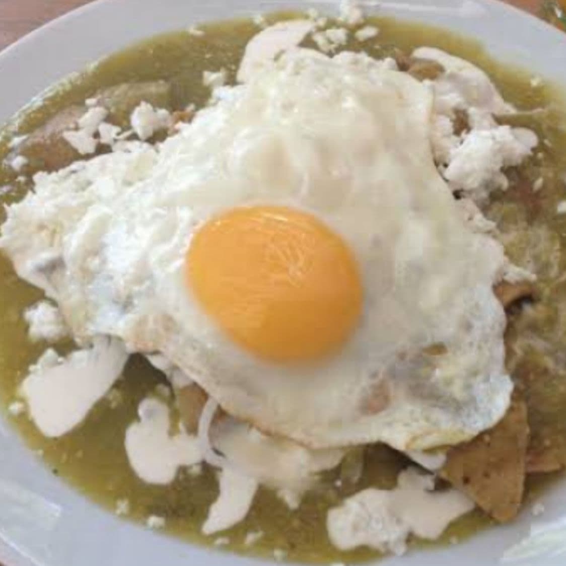 Chilaquiles con Huevo