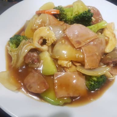 Chop Suey en salsa  Especial de la Casa