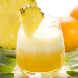 Agua de Naranja con Piña