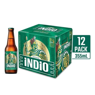 12 Pack Indi0 Botella 355ml C/u