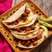 Taco De Chorizo En Harina