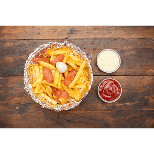 Salchipapa Americano Especial