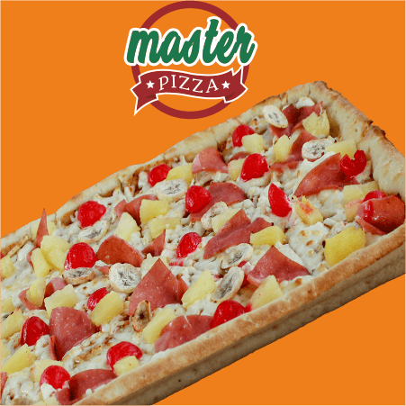 Pizza Media Master Hawaiana