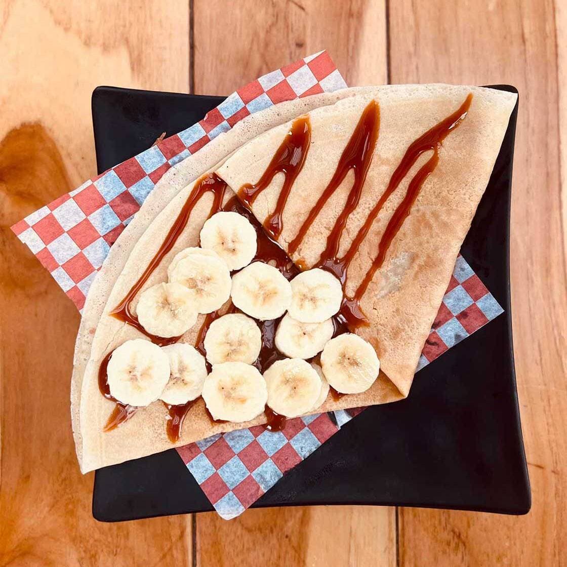 Crepa Cajeta con Platano