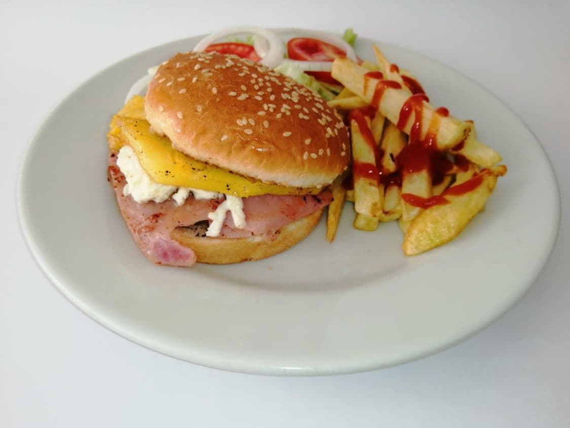 Hamburguesa Hawaiana
