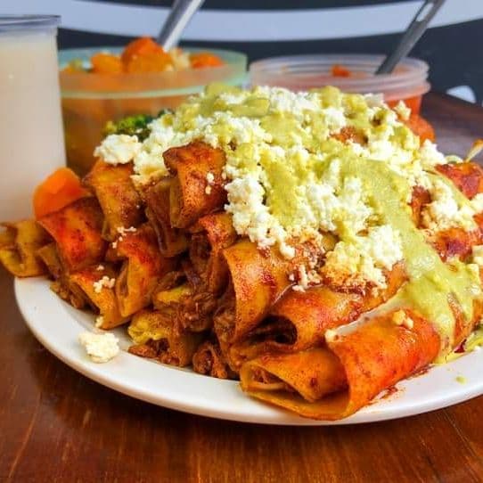 Taco Rojo de Pipian