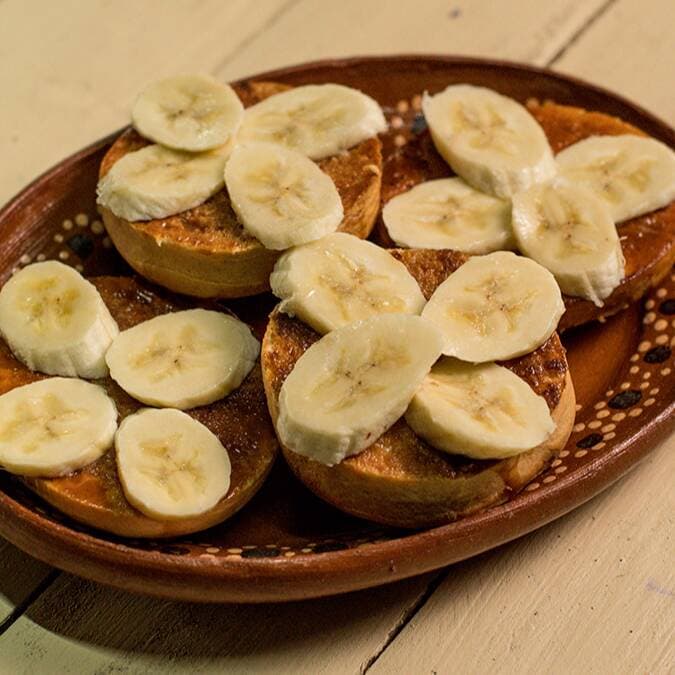 1/2 Orden de Bisquet con Cajeta