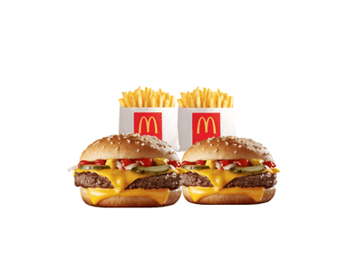 McMiercoles Cuarto de Libra con papas