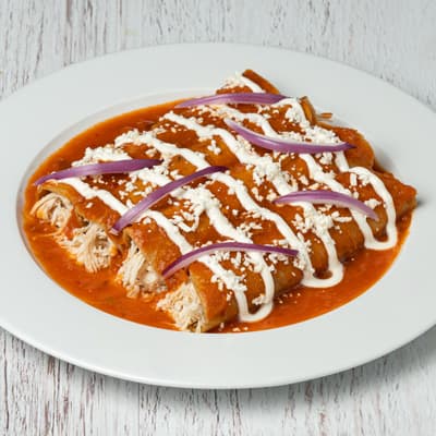 Enchiladas rojas