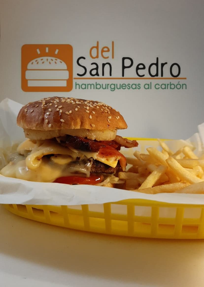 Hamburguesas Al Carbon Del San Pedro