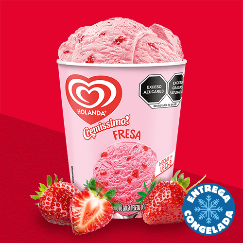 Helado de Fresa 900ML