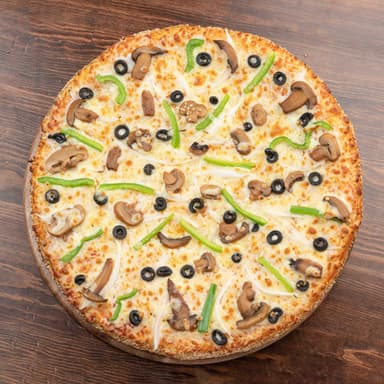 VEGETARIANA (tamaño familiar 8 rebanadas)