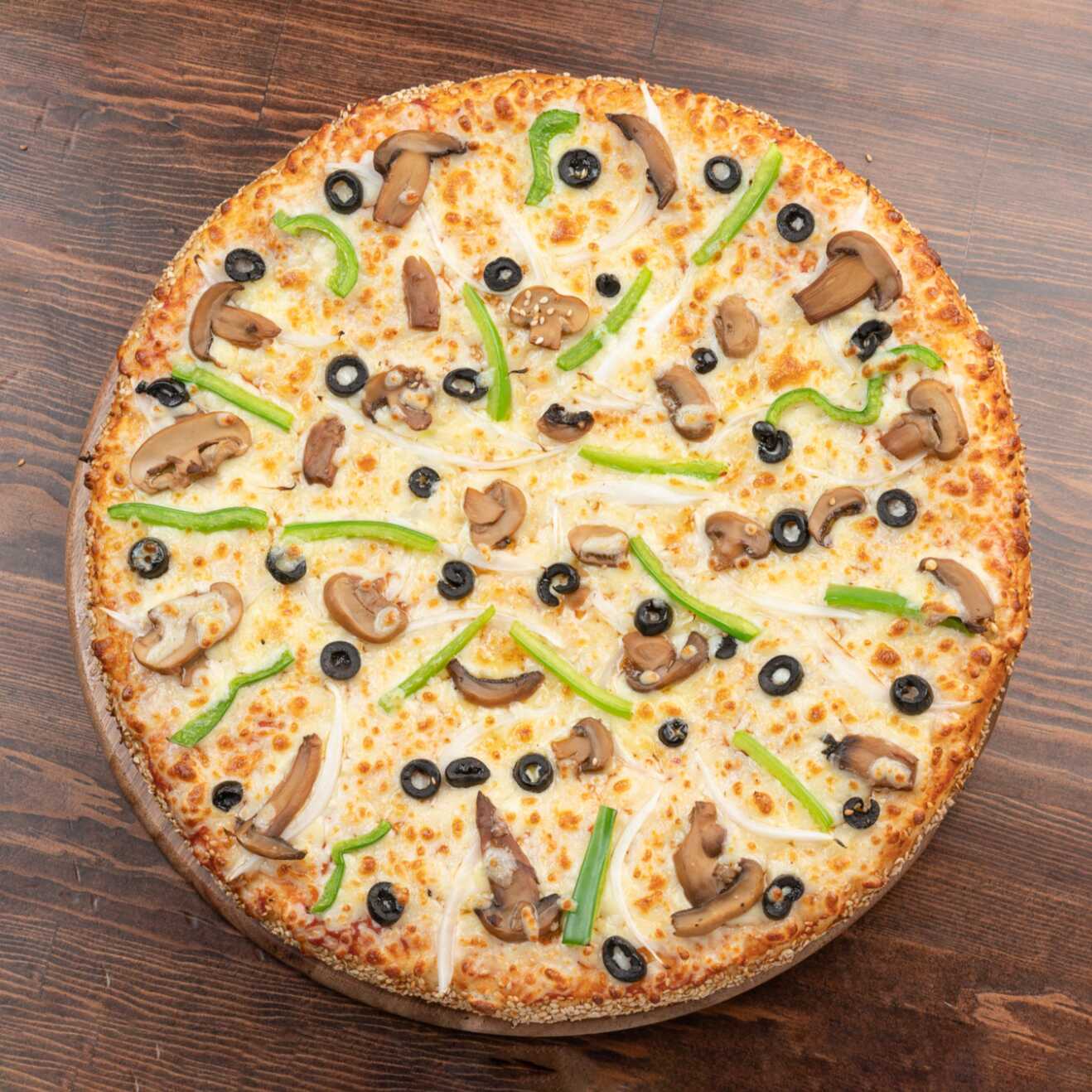 VEGETARIANA (tamaño familiar 8 rebanadas)