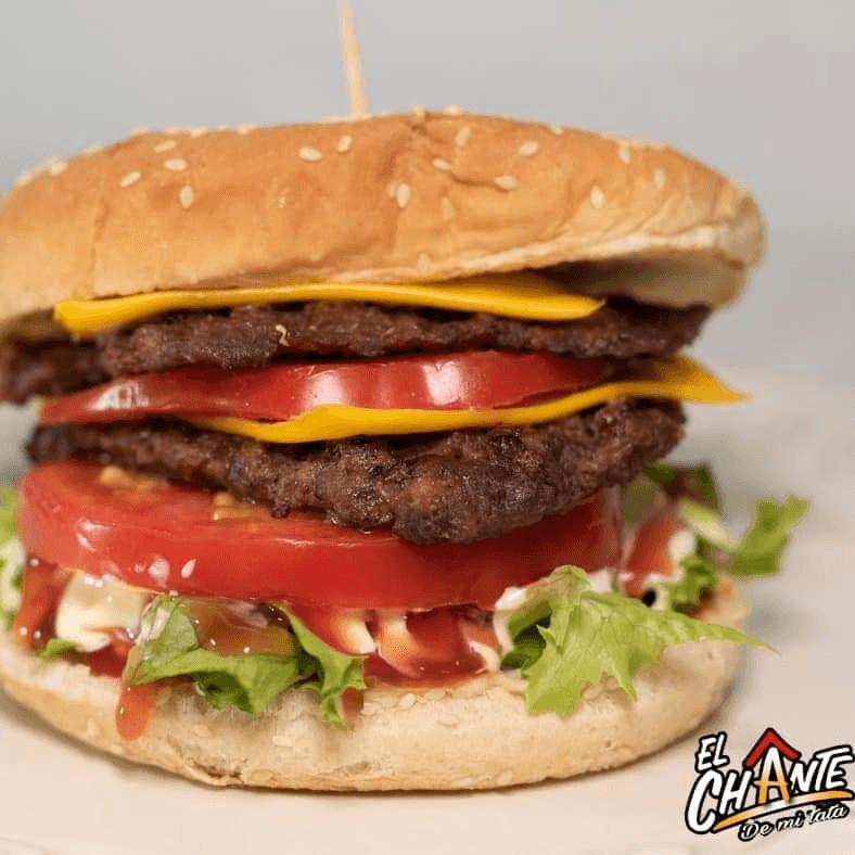 Hamburguesa Doble con Queso