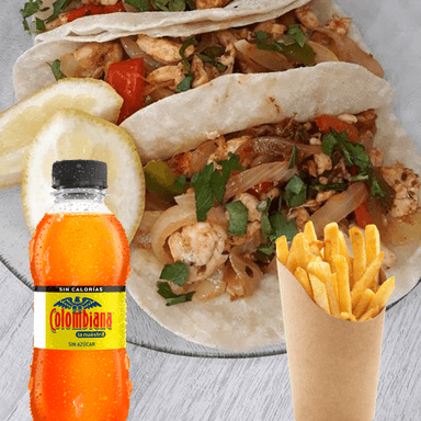 Tacos de Pollo Desmechado