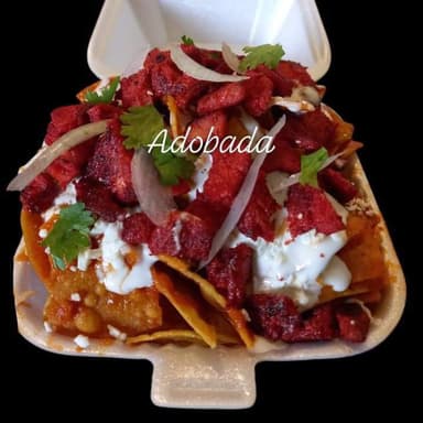 Chilaquiles Rojos (Adobada)