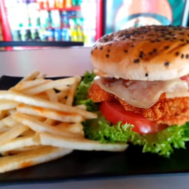 Hamburguesa de pollo