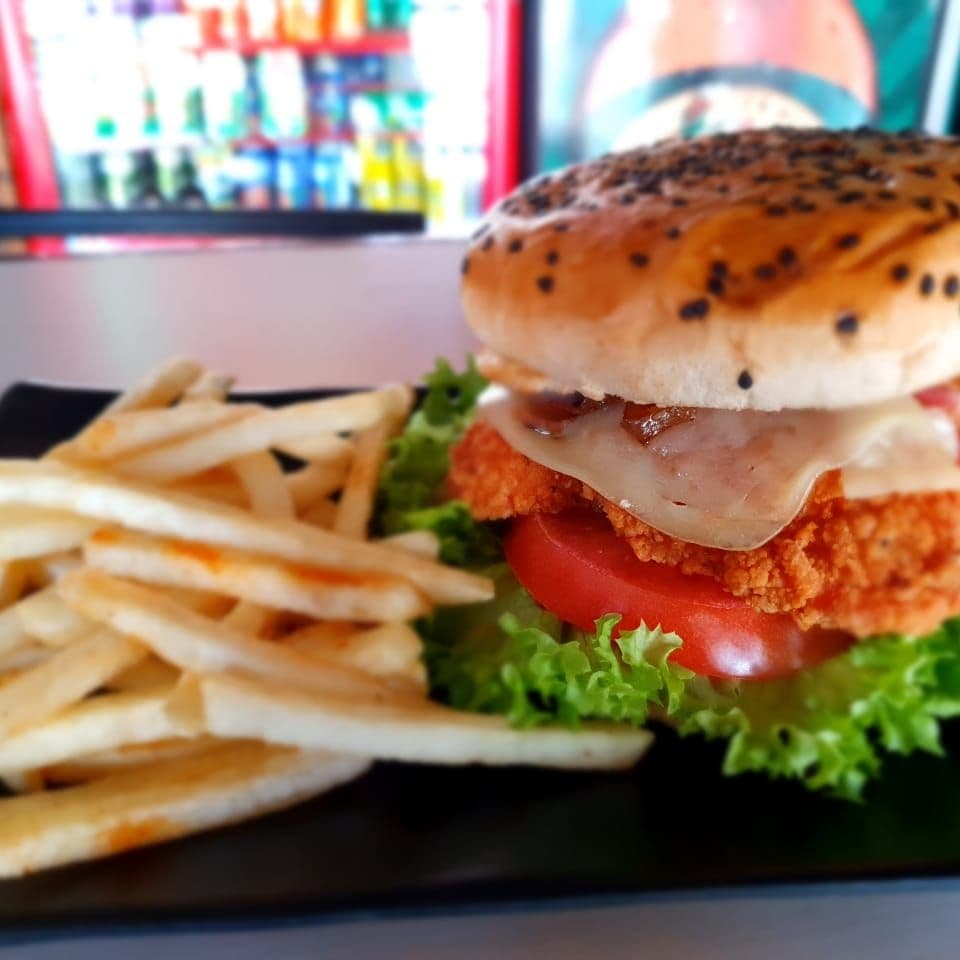 Hamburguesa de pollo